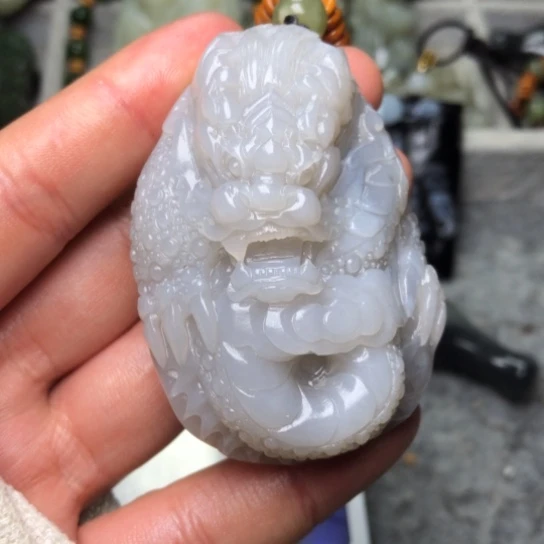 和田玉把件未镶嵌