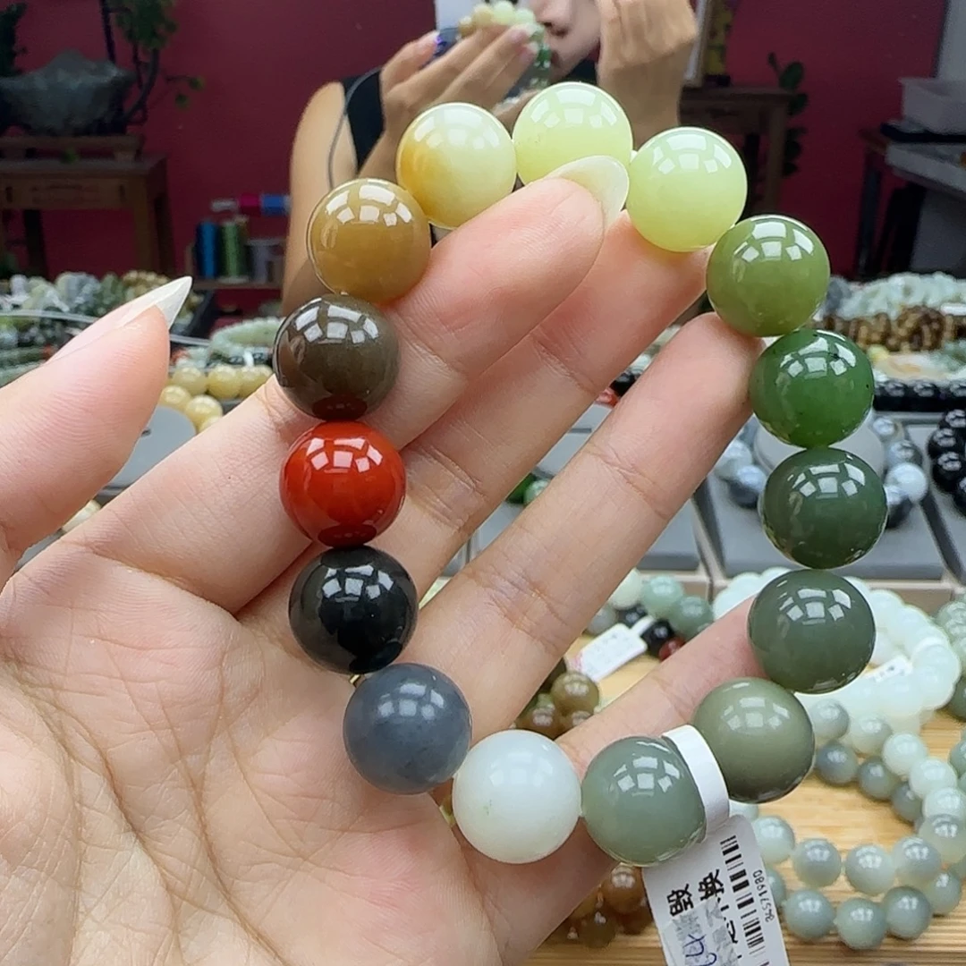 未镶嵌手串和田玉