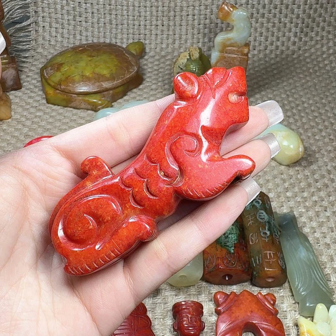 白玉菩提吊坠乐*族挂件