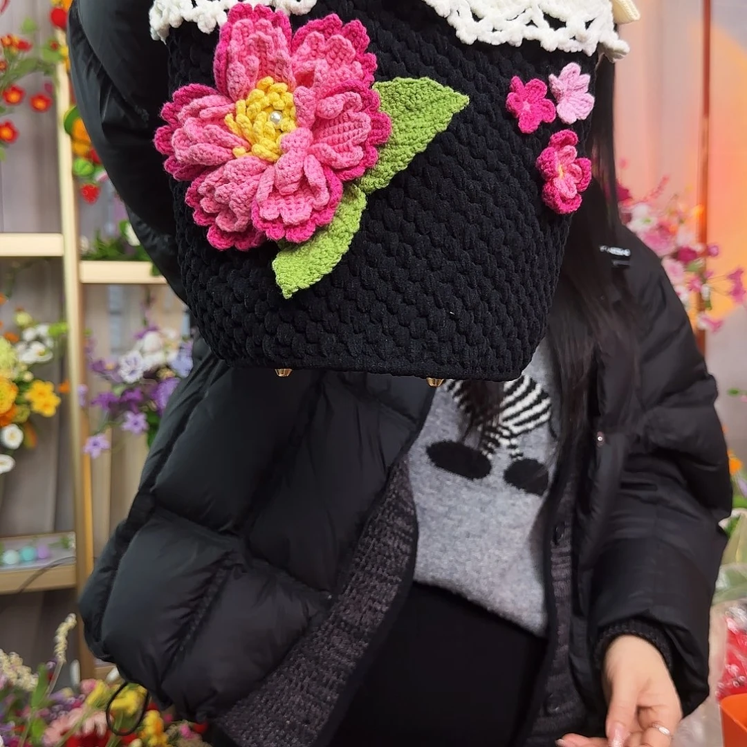 手工钩织设计包包