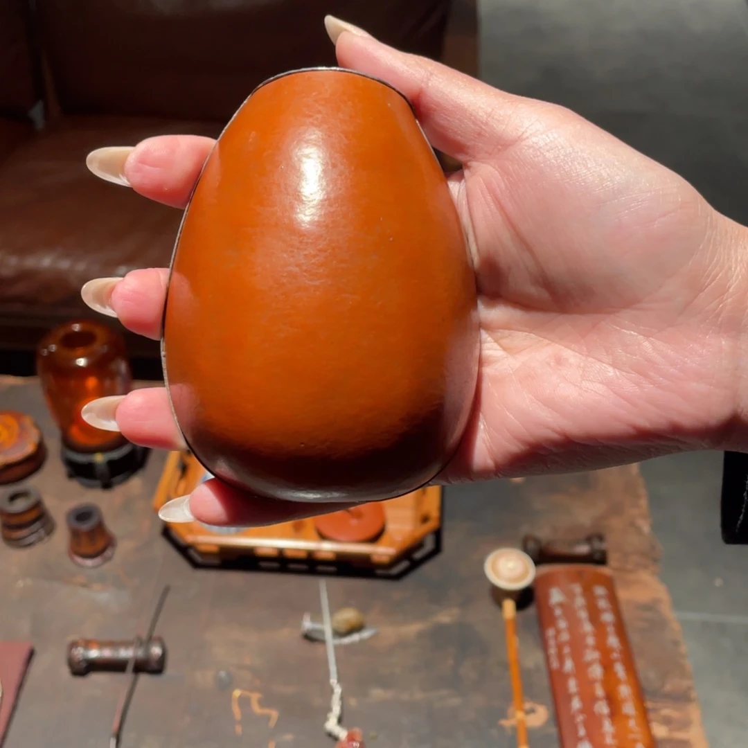 紫砂茶道喜****瓜纯手工制作