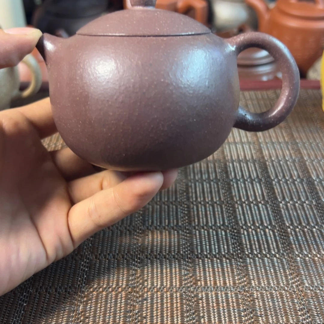 紫砂茶壶宜兴原矿紫砂壶200毫升容量