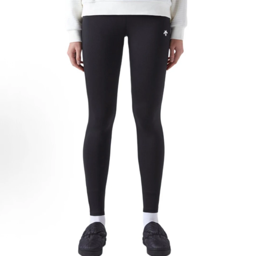 迪桑特DESCENTE Logo松紧腰修身休闲瑜伽裤 女款