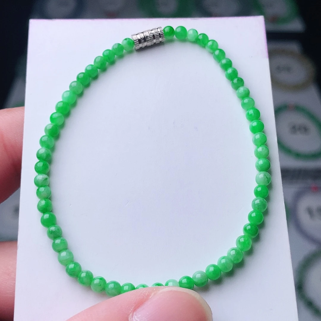翡翠未镶嵌手链翡翠