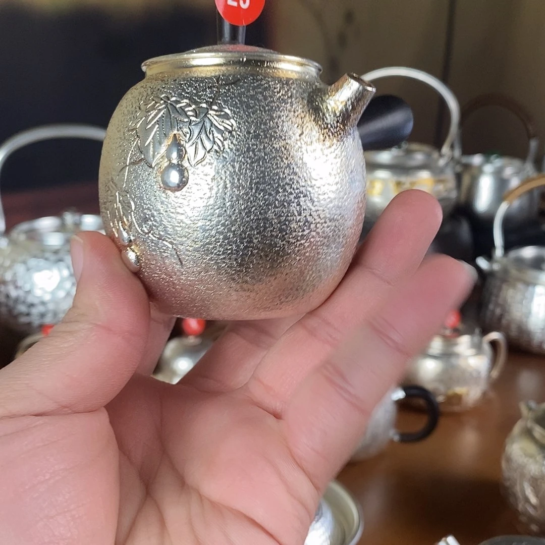 呵***呵手工制作紫铜壶工艺