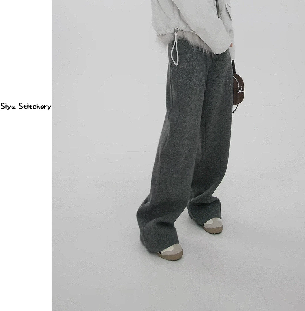 【思语】“羊毛裤” CC25889 新款羊毛弯刀裤