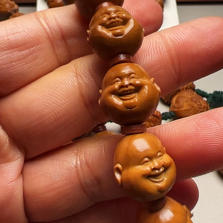 橄榄核手串/手链十分开心