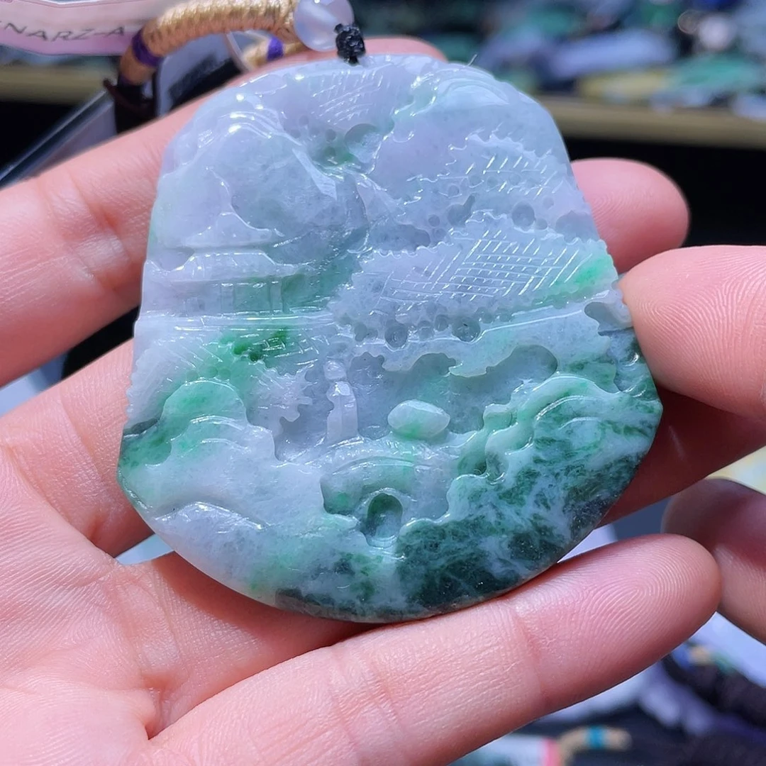 颈饰未镶嵌翡翠一个