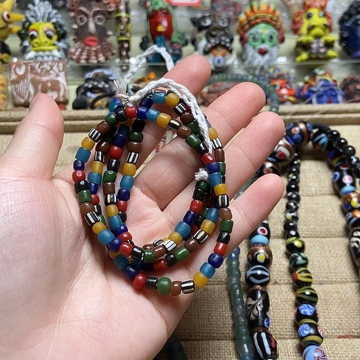 琉璃颈饰福利小米链三条