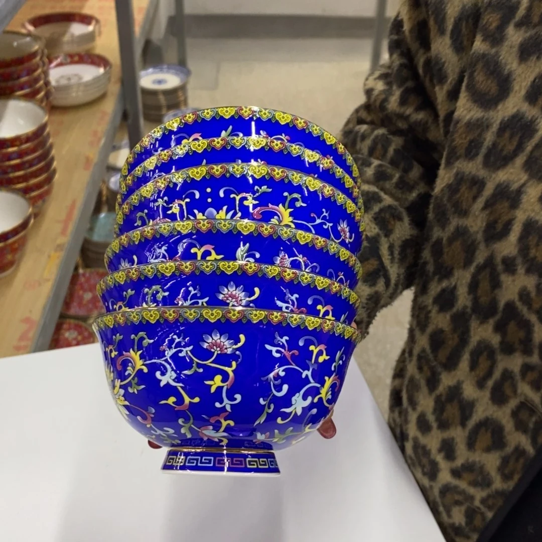 陶瓷6个4.5英寸直径12厘米