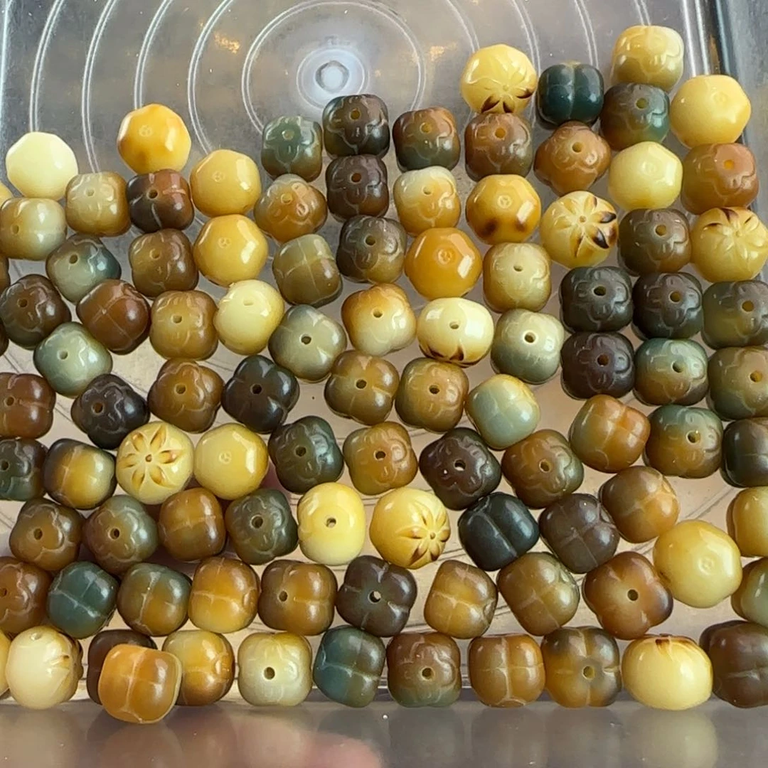 菩提根/象牙果吊坠全品柿子混105颗