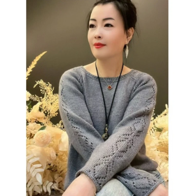 《灰姑娘》手工编织柔软亲肤中粗线毛衣毛线