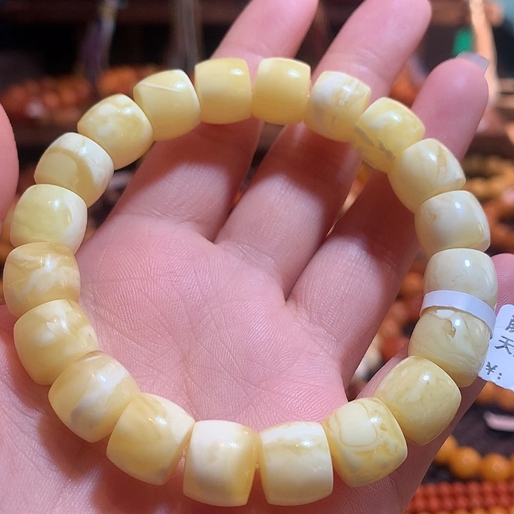 蜜蜡未镶嵌手串蜜蜡手串