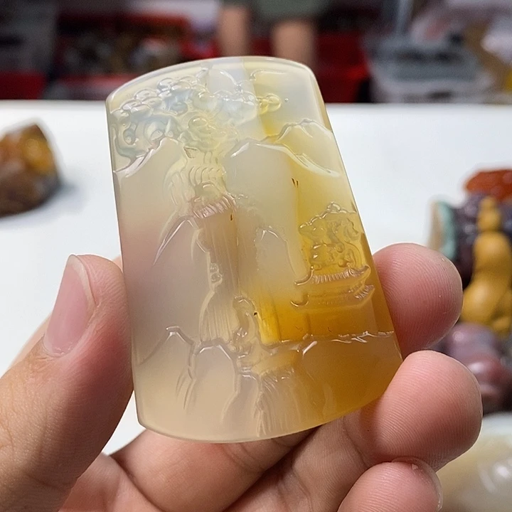 未镶嵌颈饰玛瑙/玉髓