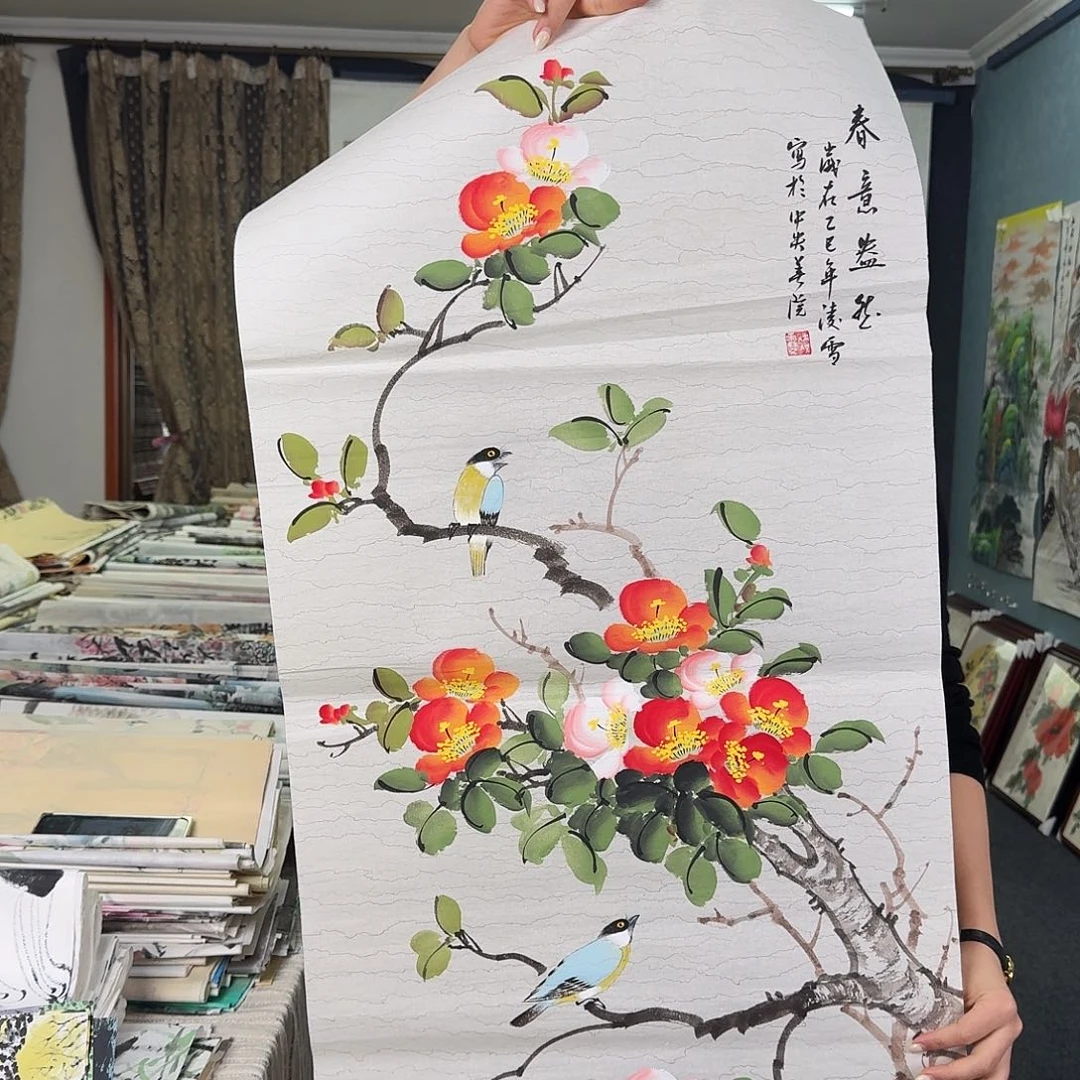 纯手绘国画好作品