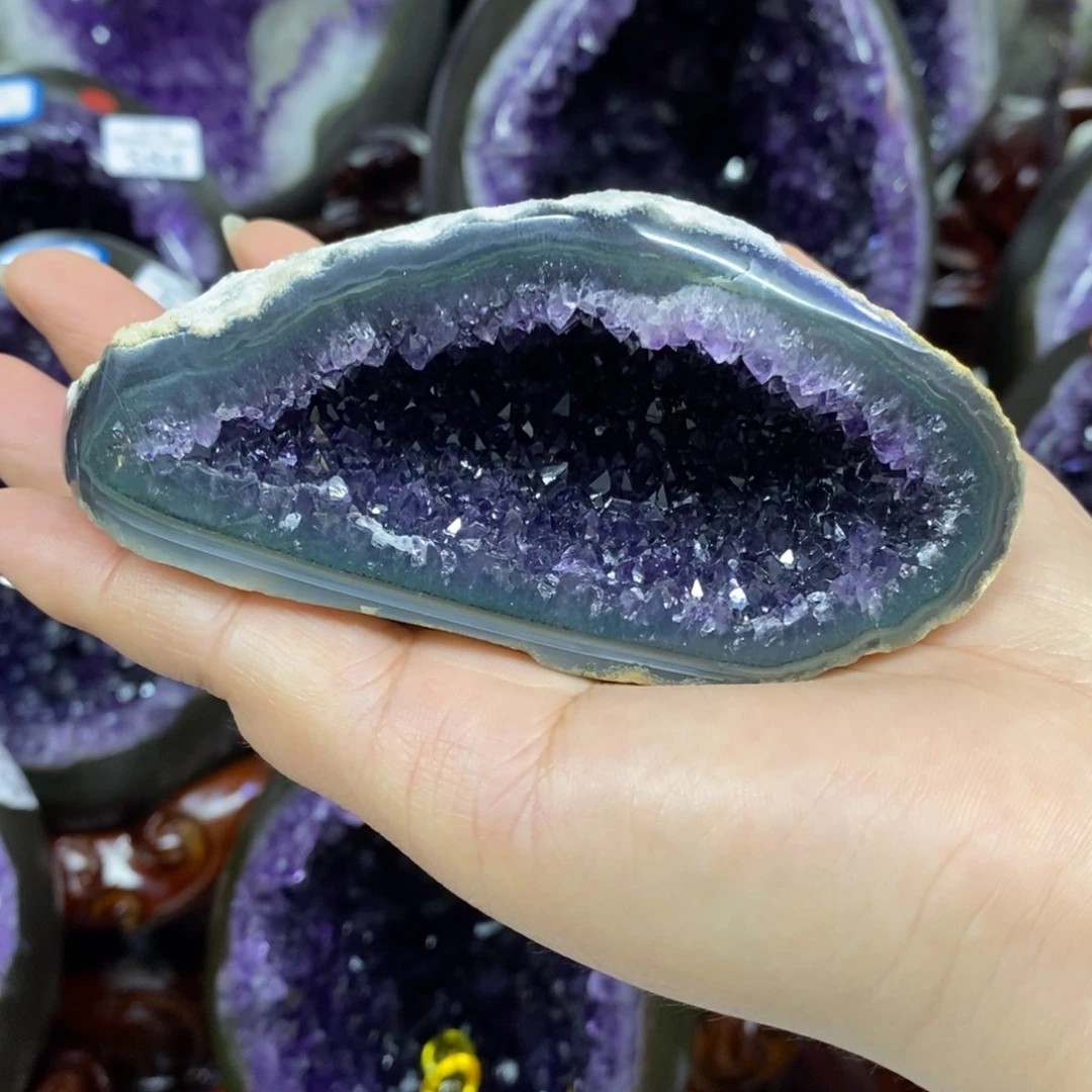 紫晶大型摆件（非配饰）未镶嵌莹