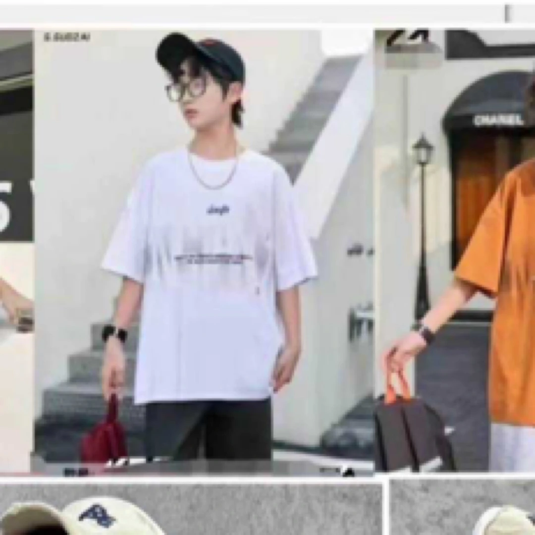 薄款夏季套头男童字母印花半袖体恤