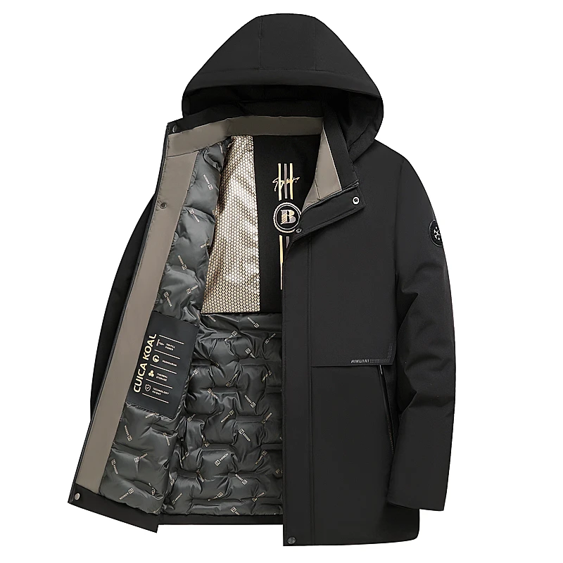 【永利鞋业】男士2024冬季新款石墨烯加厚保暖抗寒棉服9188