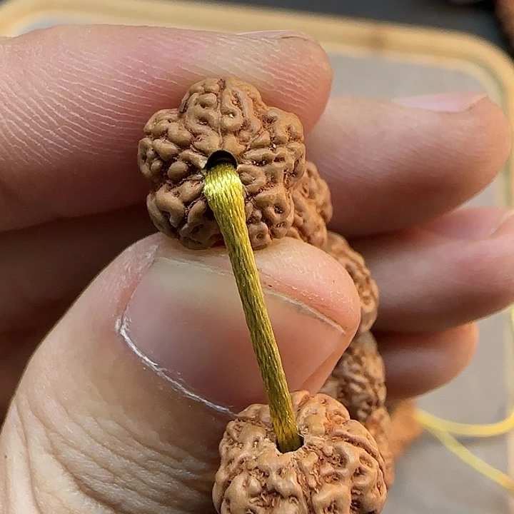 金刚菩提吊坠高端双面梅花108