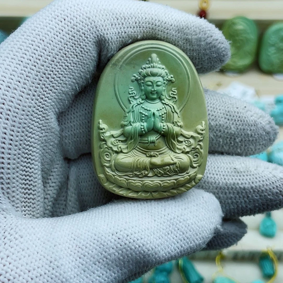 未镶嵌绿松石珠宝奇石