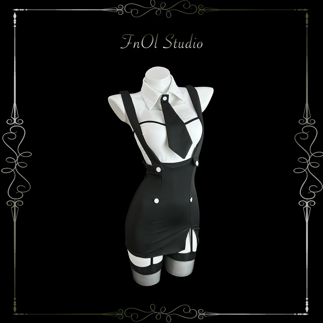 「FnOl Studio」秘密出逃 性感御姐网红紧身收腰包臀OL约会内衣战袍