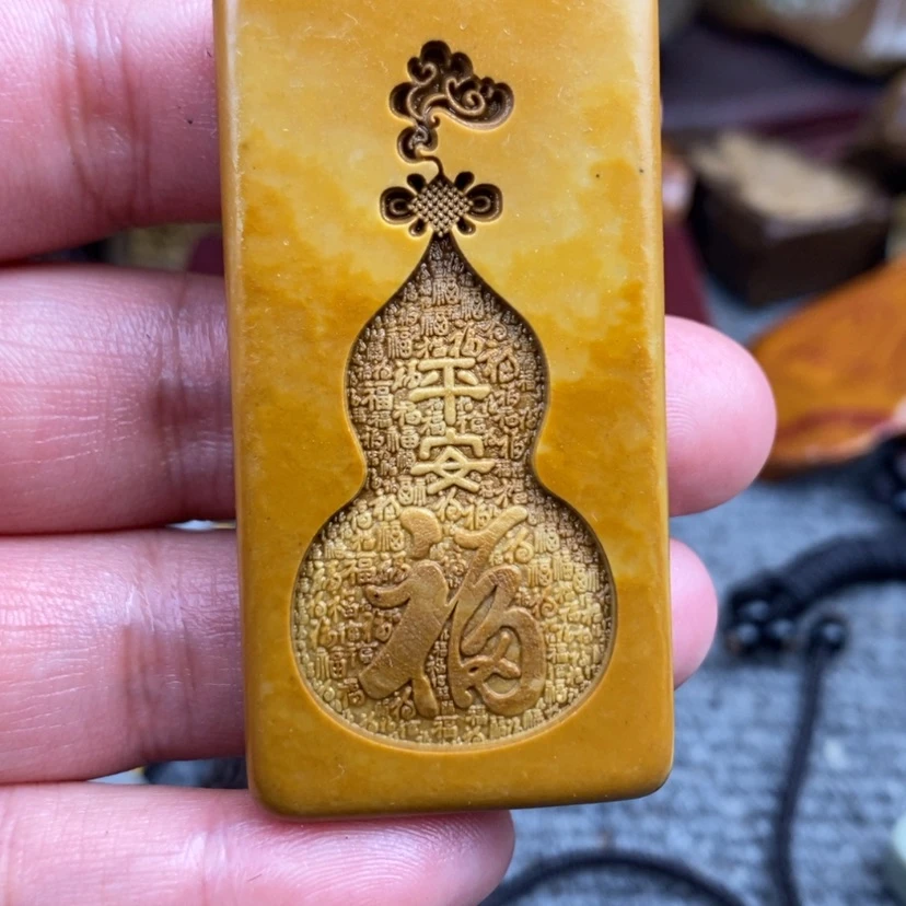 【闪购商品】原石雕刻手把件