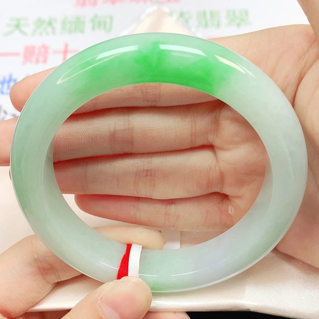 翡翠未镶嵌手镯翡翠手镯59