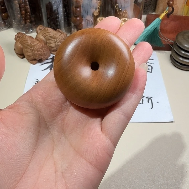 檀香木印度迈索尔老山檀香重工面包扣全品