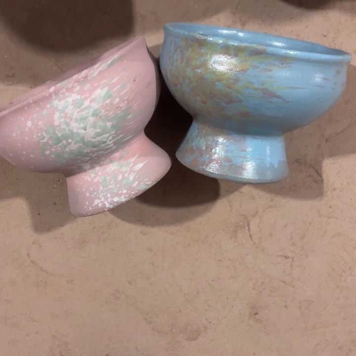 紫砂花盆口径21高度15两只正品