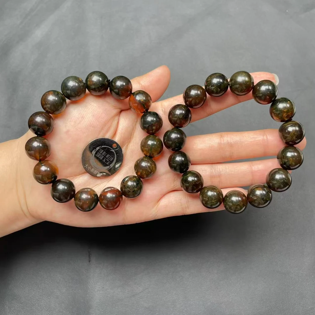 翡昱-N15-38052-623-琥珀手串/约13+/约15颗/-多样性发其一-C