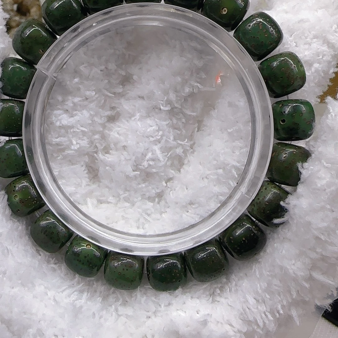 星月菩提手串29高端绿星月菩提1.1桶单圈