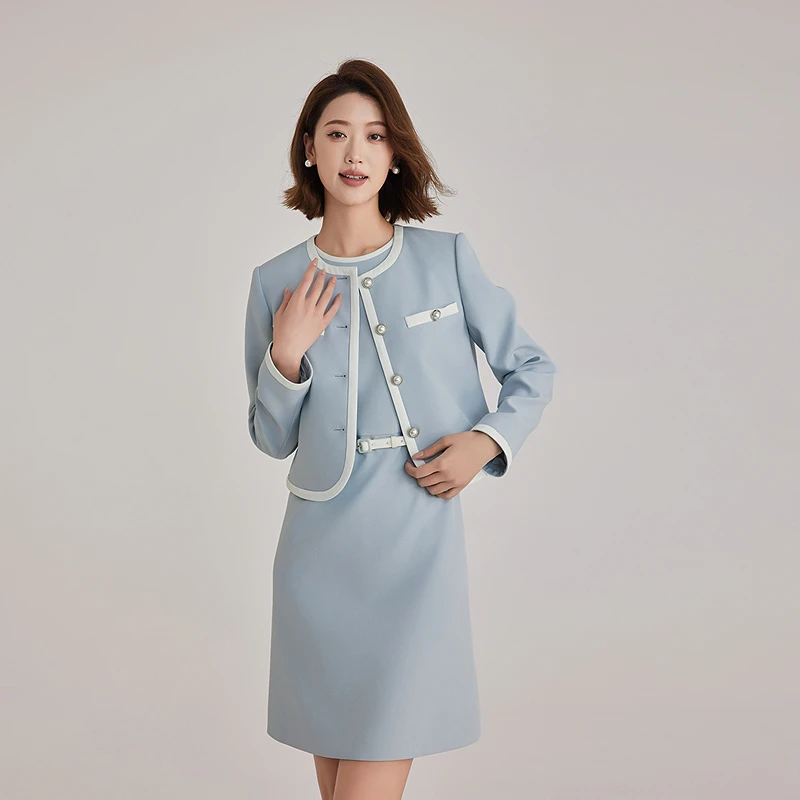 【流光风】OBEG欧碧倩玛德琳香风短款外套50501543