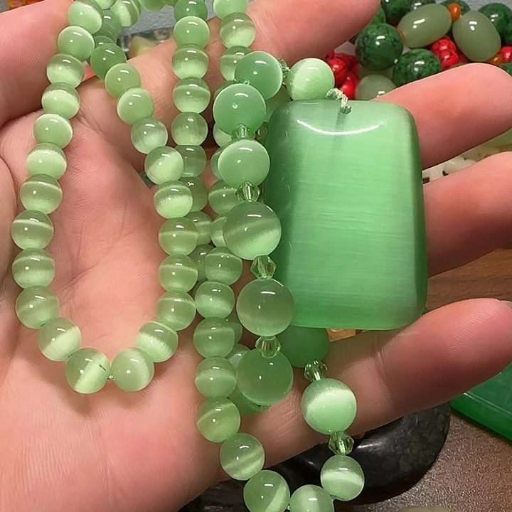 手把件物品尺寸挂件绿色