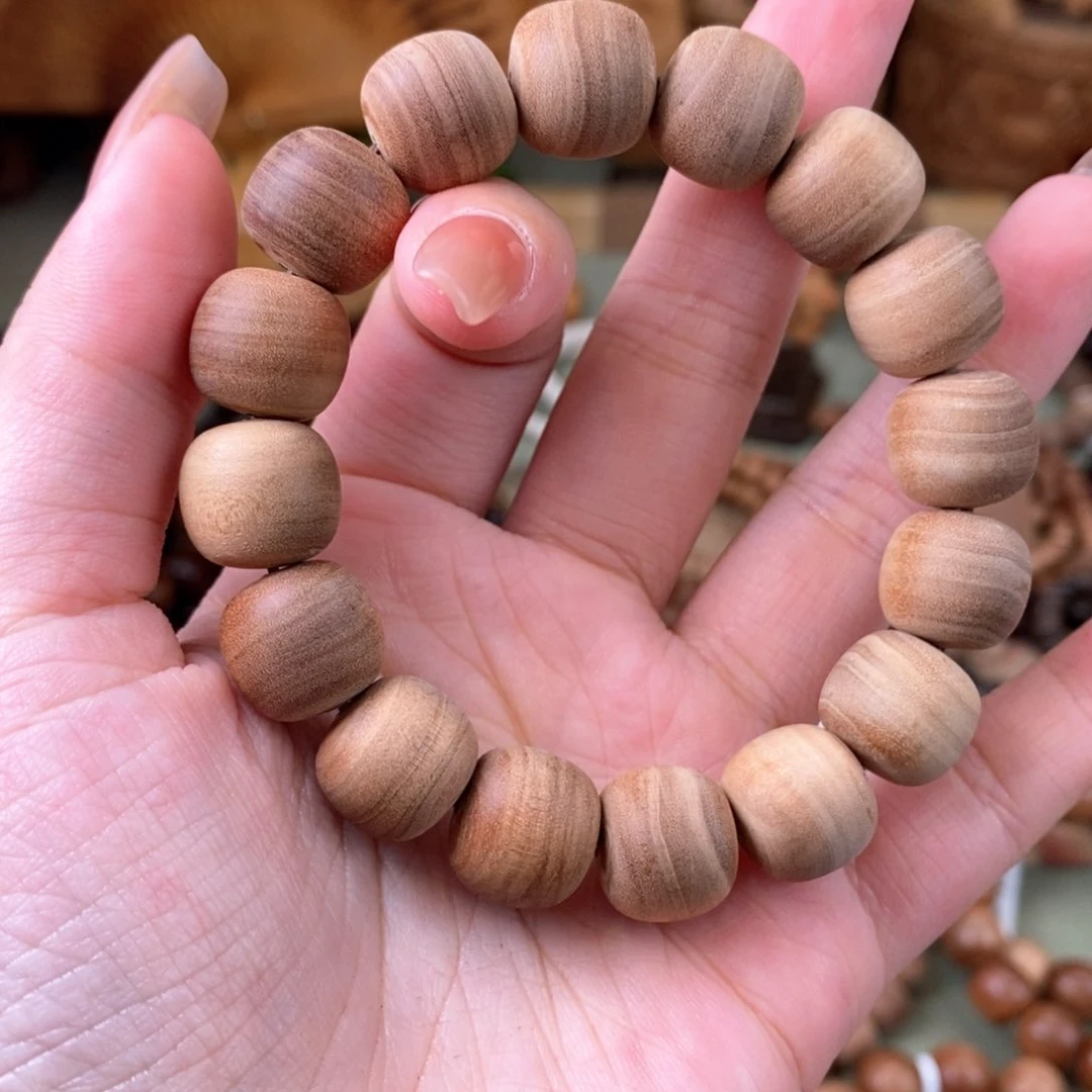 檀香木手串/手链1314黑肉横纹粗抛686