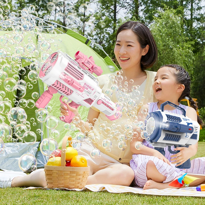 加特林泡泡机网红爆款2025新款儿童电动手持背包女孩礼物吹泡泡枪