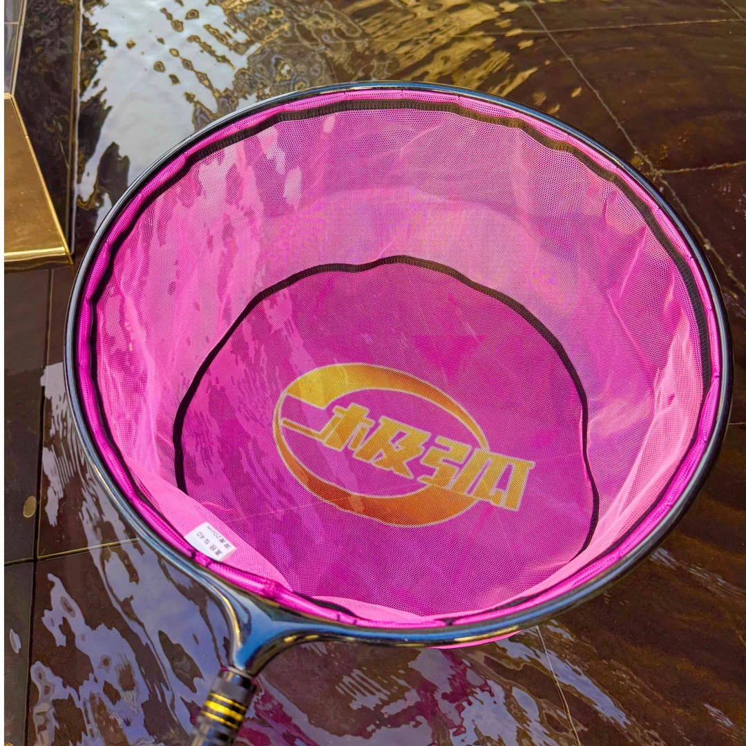 极弧35/40cm超速干抄网头碳素铝合金休闲黑坑竞技罗非鲤鲫鱼通用