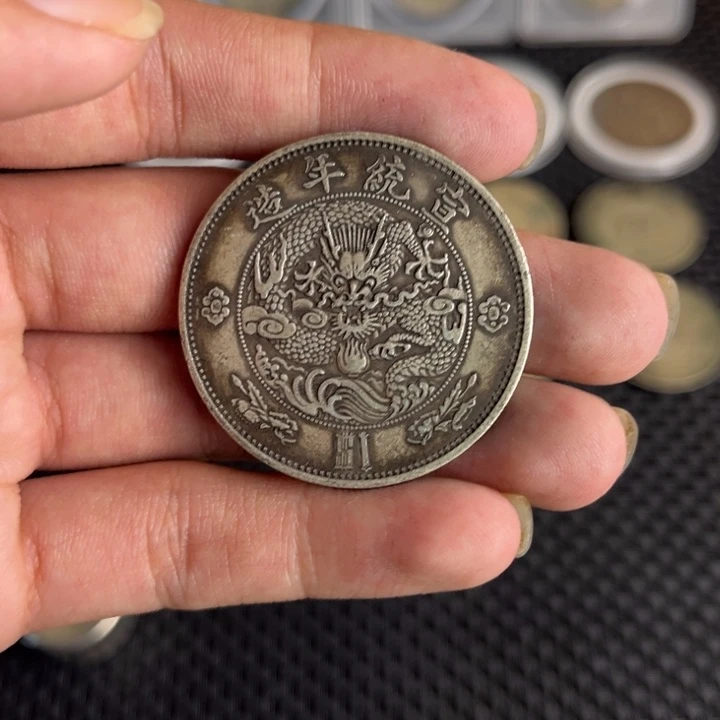 金属大头龙洋船洋工艺品