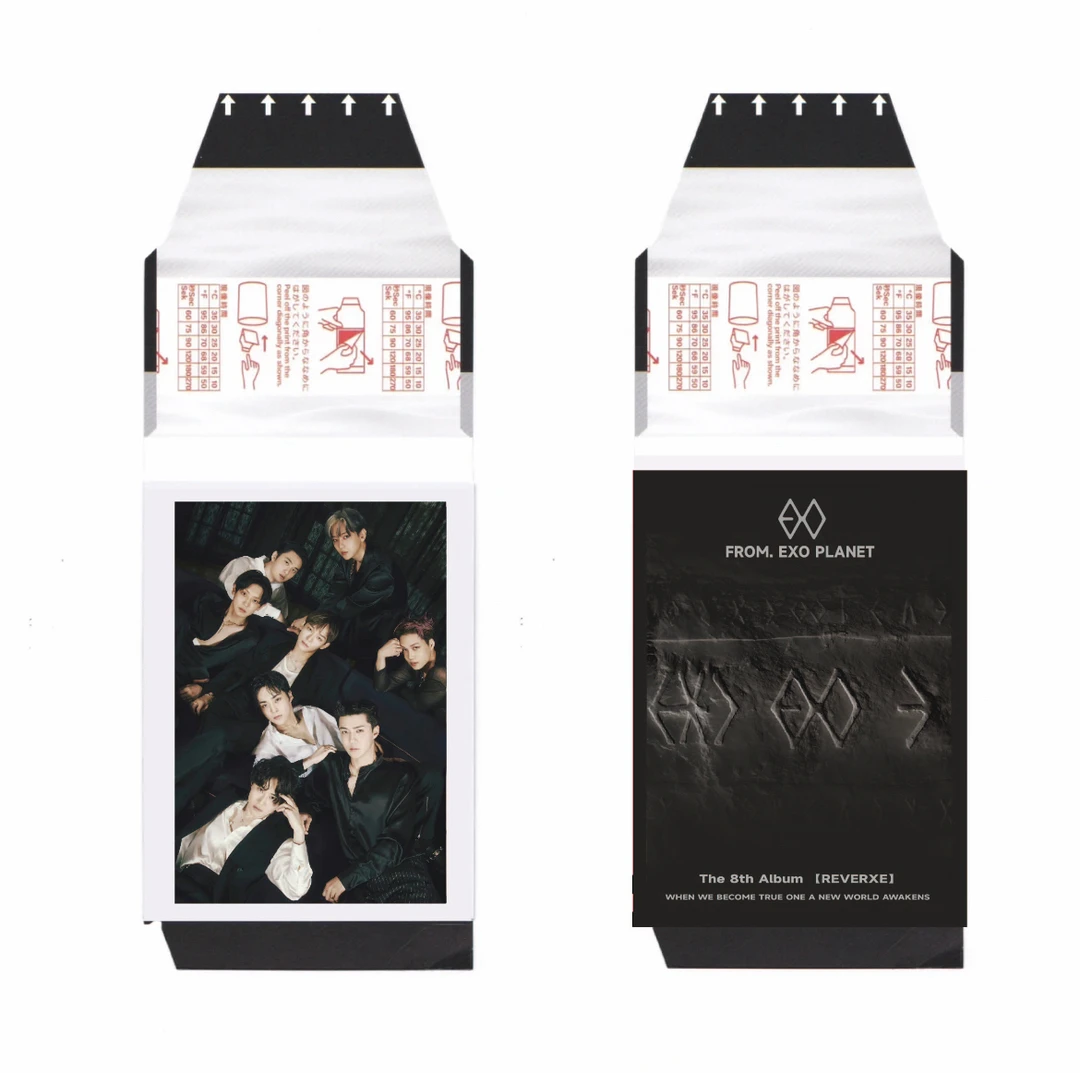 【能量棒代拆】EXO撕拉拍立得【盲盒卡牌】