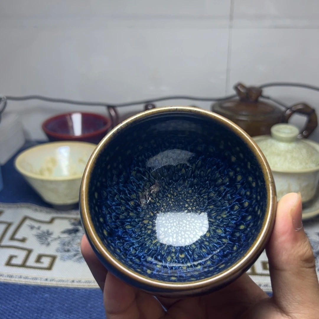 建阳建盏喝茶主人杯