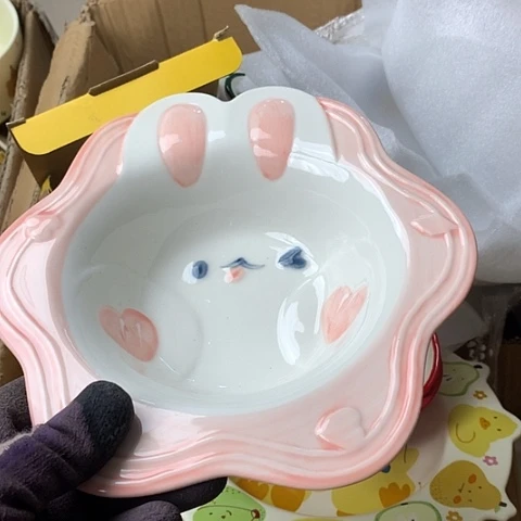 盘陶瓷制品满25拼单发货默认微瑕