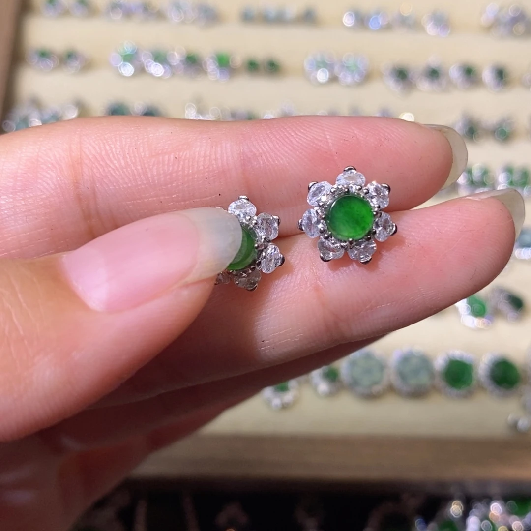 翡翠未镶嵌颈饰天然