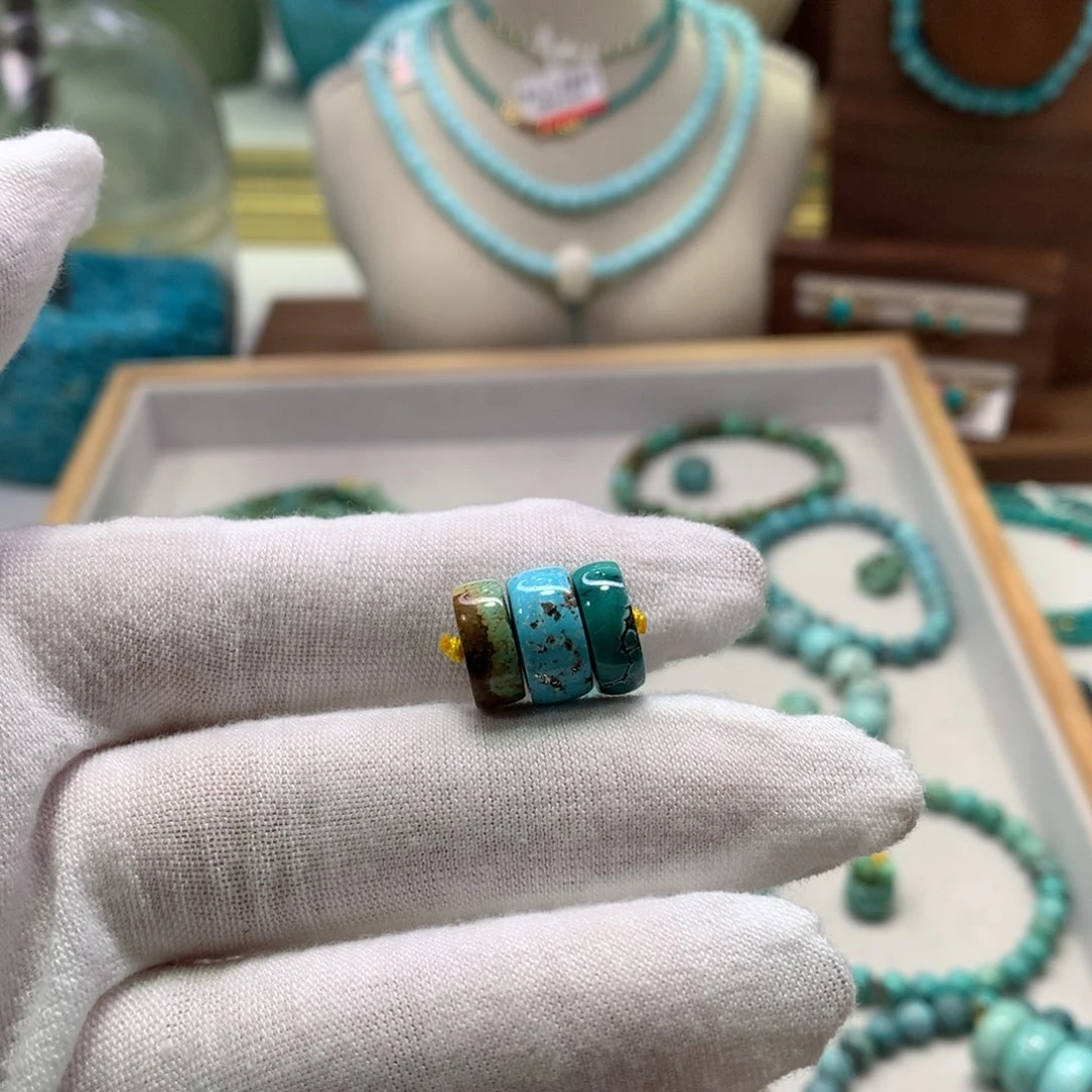 绿松石未镶嵌配饰