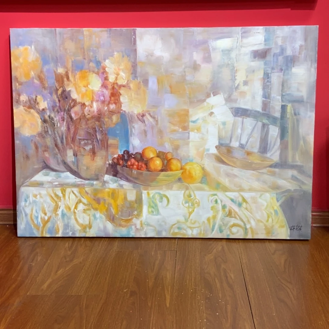 道***风油画70.100尺寸作品