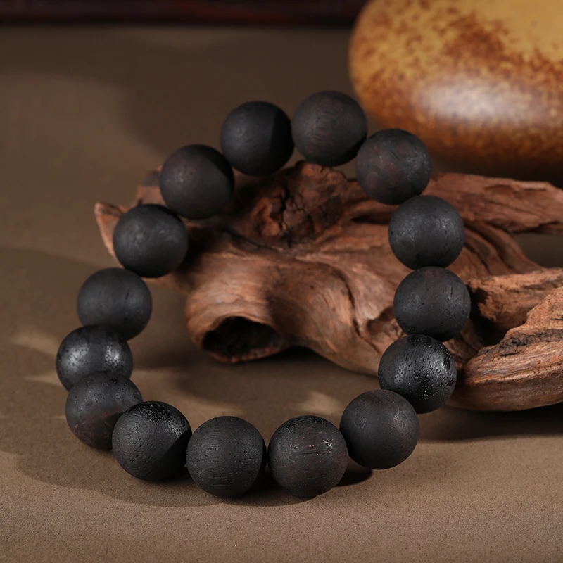 降真香大珠径素款手串