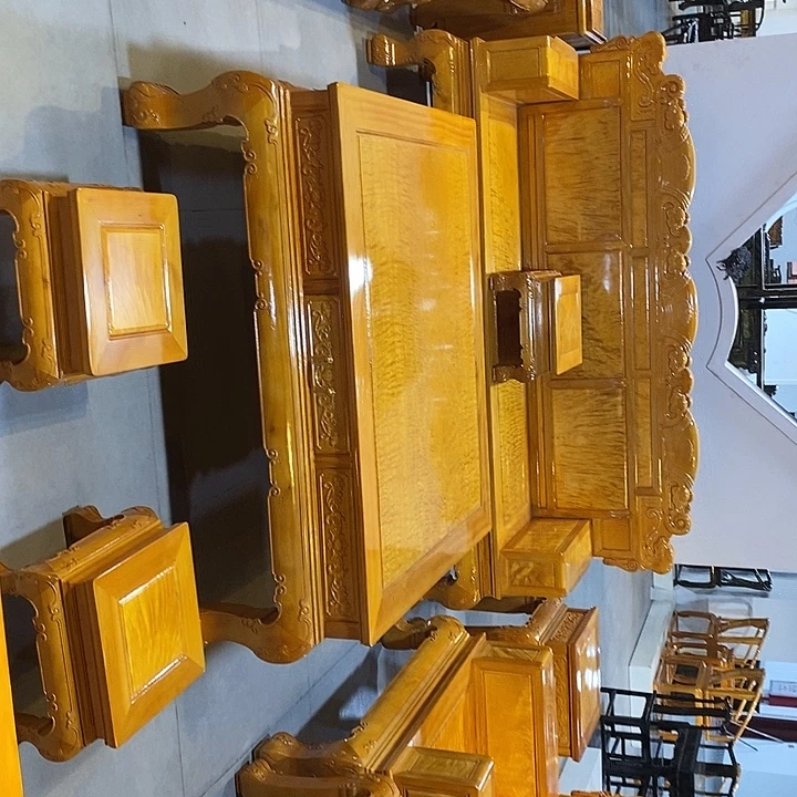 4***1楠木财源滚滚沙发十三件套