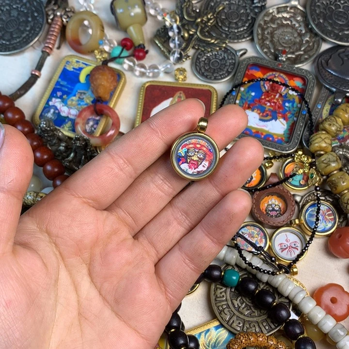 泥塑三**贸藏式风格民俗手工艺