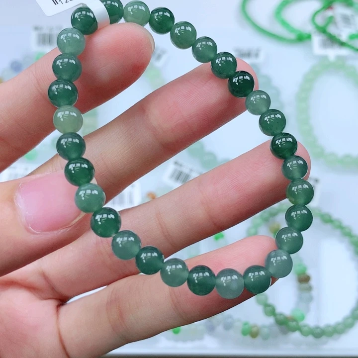未镶嵌手链翡翠翡翠