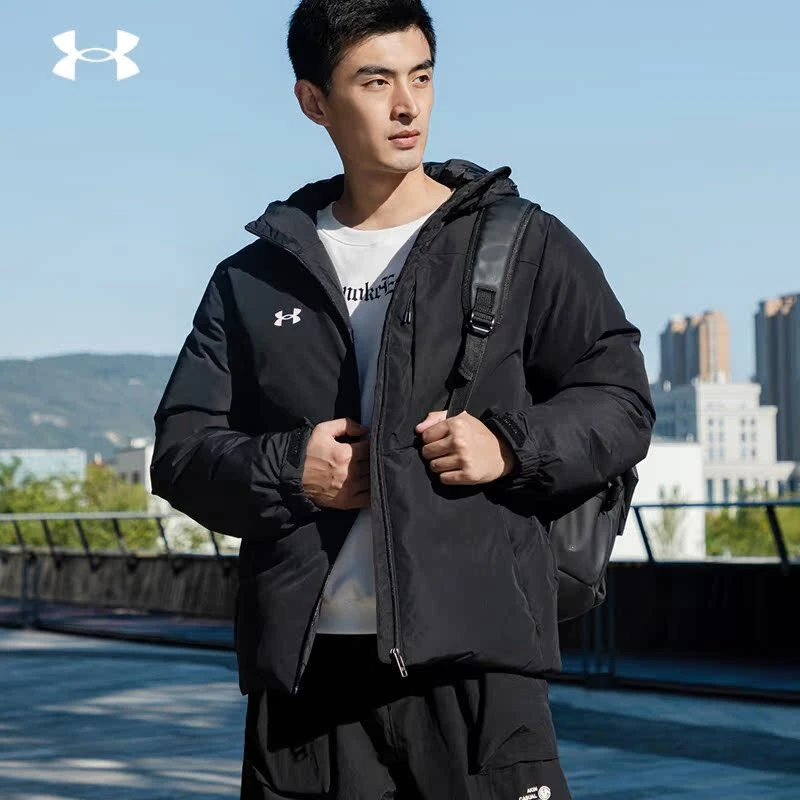 安德玛/UnderArmour男女冬季时尚运动休闲百搭羽绒服23600801-001