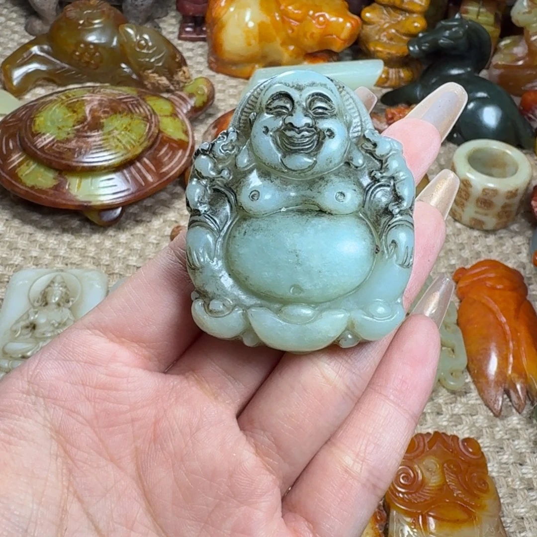 吊坠白玉菩提挂件