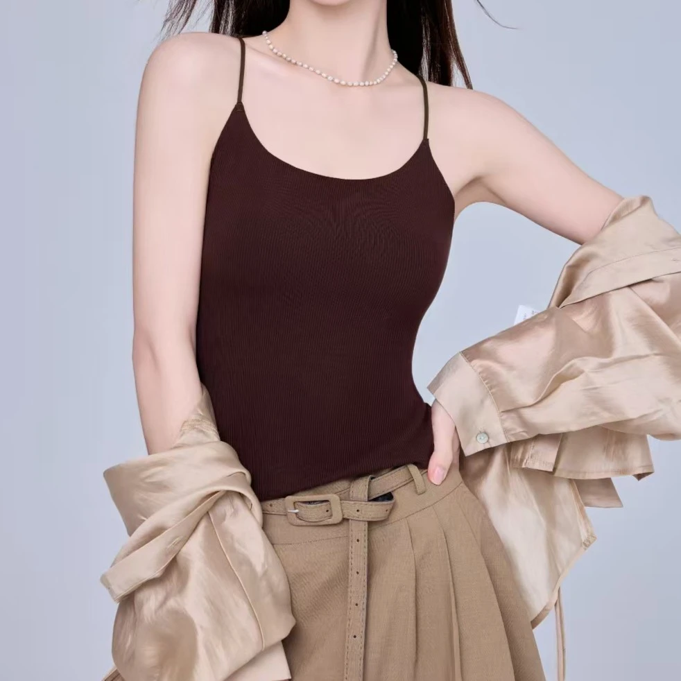 【香香专属】百搭无痕细肩带防溜肩背心吊带美背运费补贴